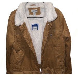 NWT Corduroy Sherapa Coat